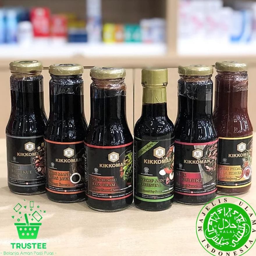 

We-12 Ew-98 Dw-45 Saus Kikkoman Bbq Gochujang Bulgogi Garlic Teriyaki Blackpepper Soy Sauce Mirin Katsu Tiram Hoisin Premium Murah