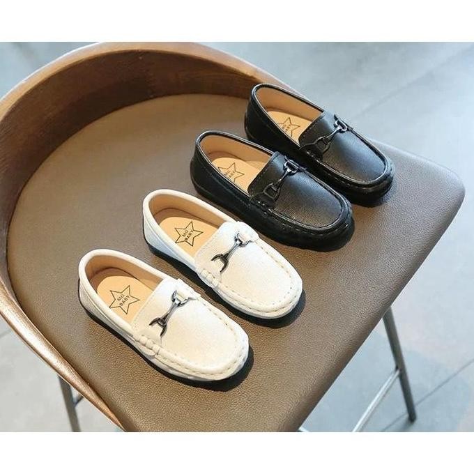 Tersedia kiddiwear Sepatu Pantofel Anak Cowok / Sepatu Pantofel Anak Casual Import Usia  1 - 5 Tahun
