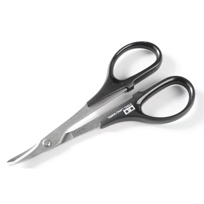 

74005 Tamiya Curved Scissors For Lexan Hemat