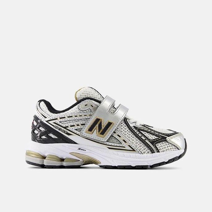 Tersedia SEPATU ANAK NB 1906R Hook & Loop Kids Silver Metallic PV1906RA ORIGINAL 100%