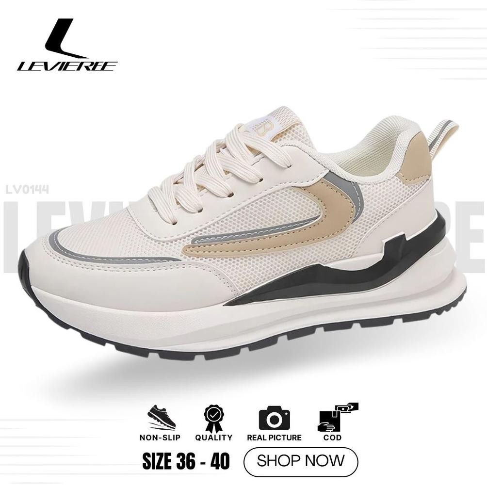 LVR LV0144 Sepatu Sneakers Wanita Sport Shoes Sepatu Running Wanita Sepatu Sneakers