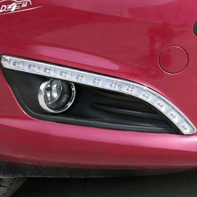 . Ford Fiesta 2013 DRL White Led