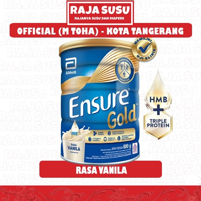 

PROMO ENSURE GOLD VANILA 800GR