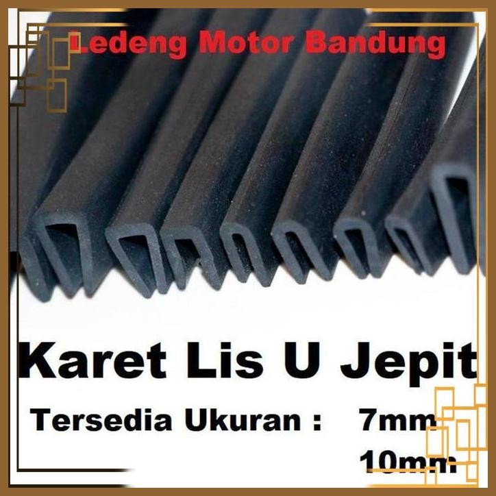 [LGM] RUBBER LIST KARET LIS U JEPIT KACA 7MM 10MM METERAN