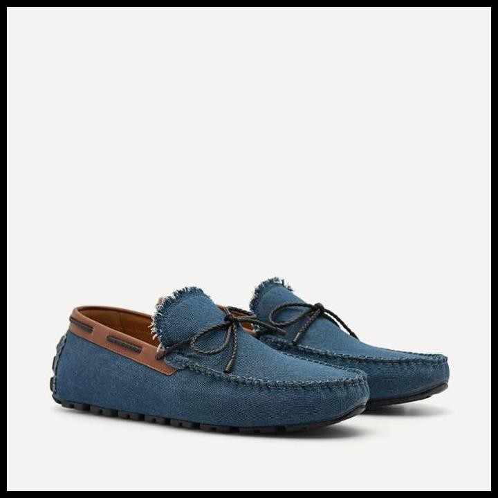 Terlaris Sepatu Loafers Denim Pria Pedro Shoes Original Store Good Quality