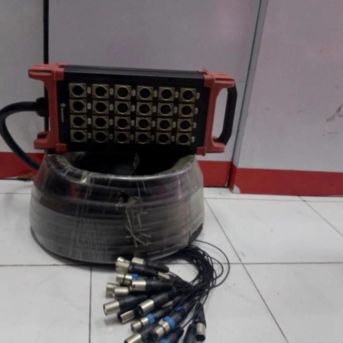Kabel Snake 16 Channel 8 Out 50M Soundqueen Ksb 1685 New Stok