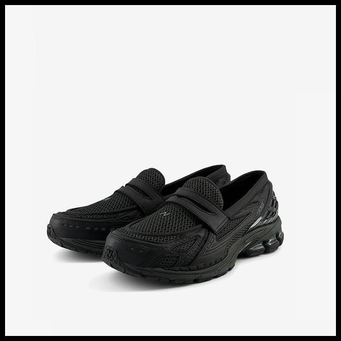 Terlaris New Balance 1906L Loafer All Black U1906Lbn 100% Original Sepatu Slip On Pria Sepatu Slip O