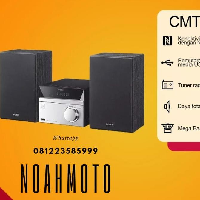 Speaker Sony Cmt-Sbt20 Hi-Fi New Stok