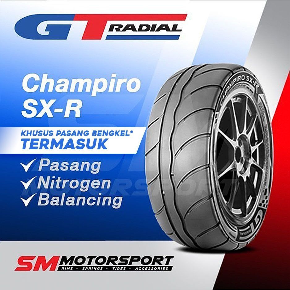 GT RADIAL Champiro SX-R SX R SXR 195 50 r15 15 Semi Slick Semislick