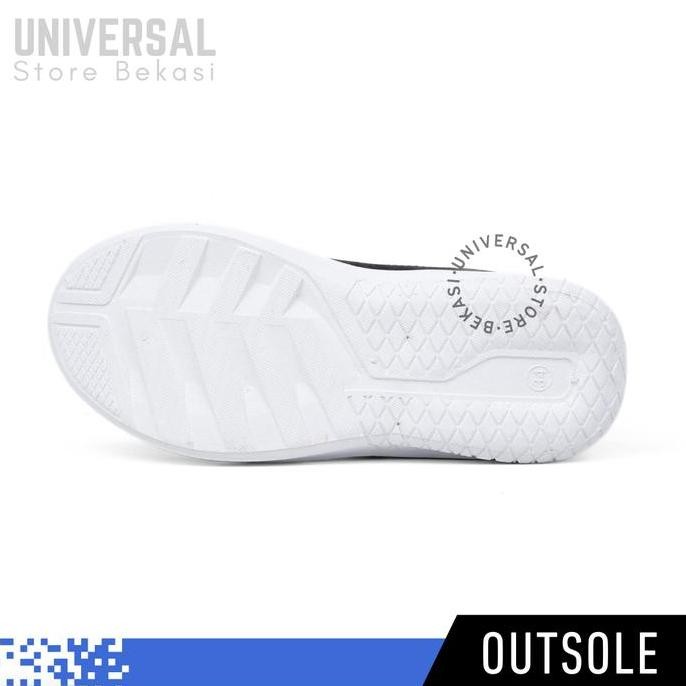 Tersedia Sepatu Sneakers Pria Dewasa Sekolah SMP SMA Pro Att PA 700 Hitam Putih Polos Tali Running S