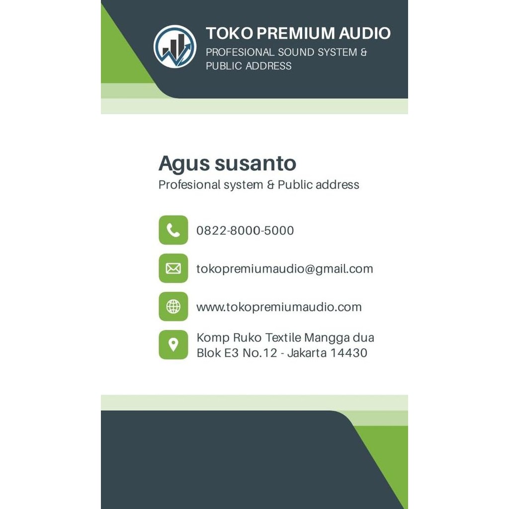 Sound System Restoran Auderpro Mezzo 12 Speaker 20 Watt Waterproof New Stok