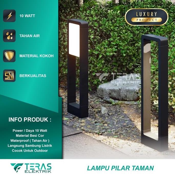 

Lampu pilar taman minimalis lampu taman bentuk pintu untuk outdoor