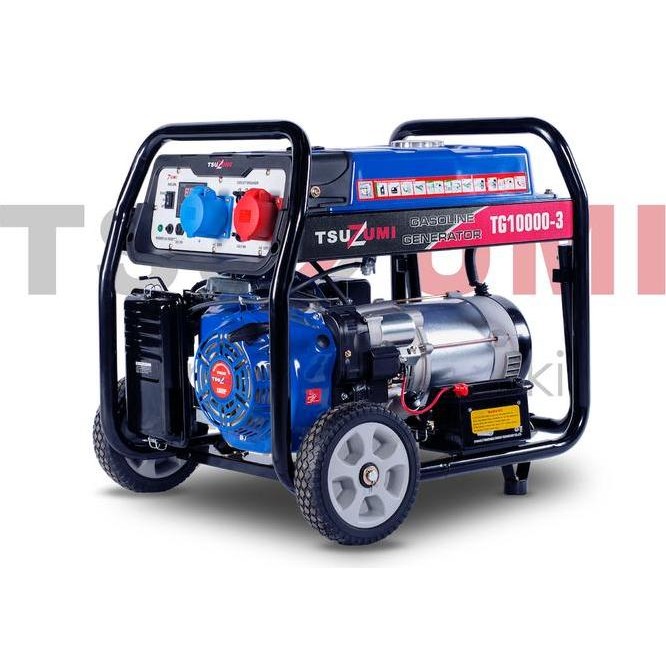 Genset 10 Kva 8500 Watt 3 Phase Tsuzumi Tg 10000-3 , 100% Tembaga Avr