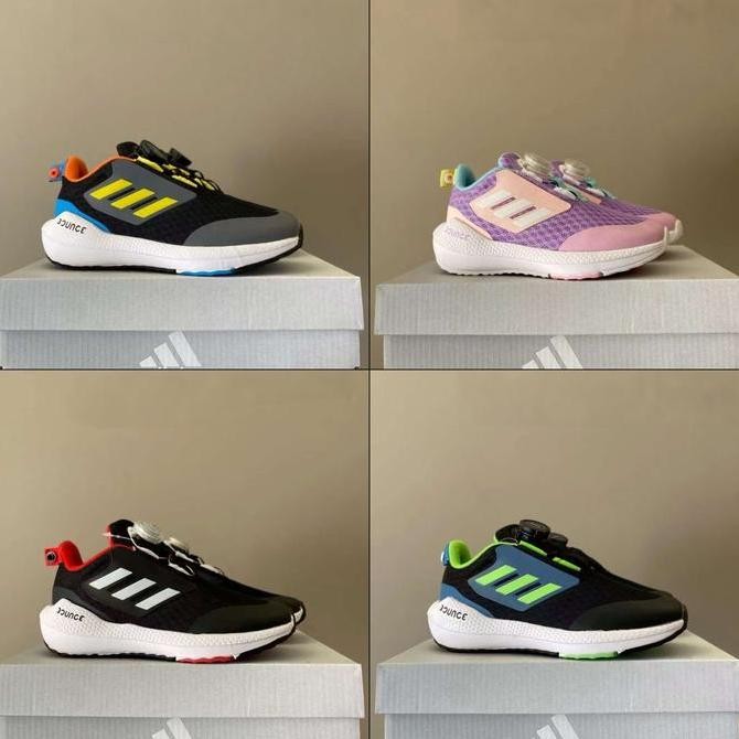 Tersedia ADIDAS Kids / Sepatu Kets Anak Adidas EQ21 RUN BOA / Slip On Kids