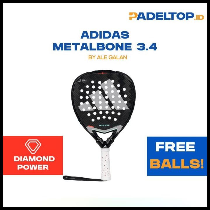 Adidas Metalbone 3.4 Padel Racket | Raket Padel Raket Adidas Original Best Seller