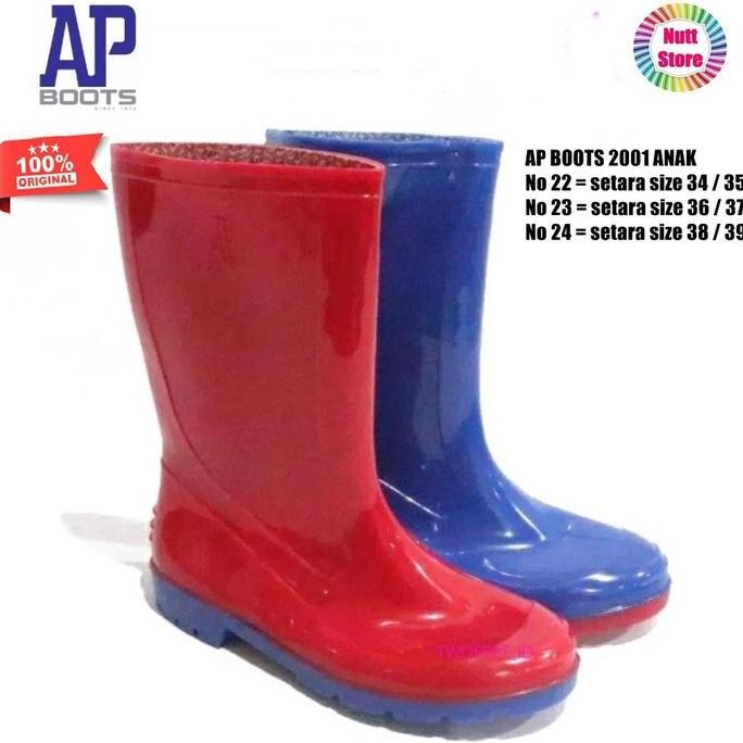 Tersedia SEPATU AP BOOTS ANAK - AP BOOTS ANAK 2001 WARNA - AP BOOTS ANAK TANGGU