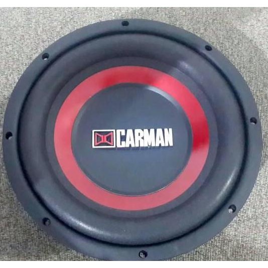 Speaker 10 Inch Subwoofer Carman Double Coil ( Original Asli ) New Stok