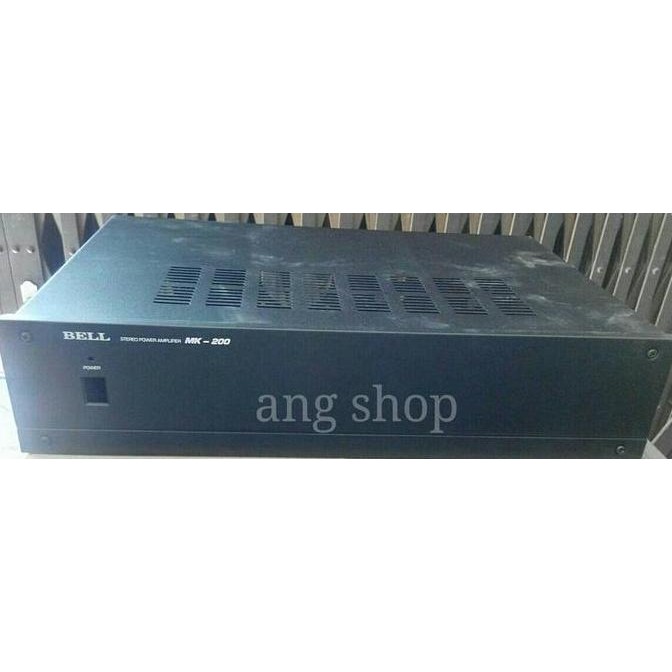 Box Bell Stereo Power Amplifier Mk-200 / Mk200 / Mk 200 New Stok