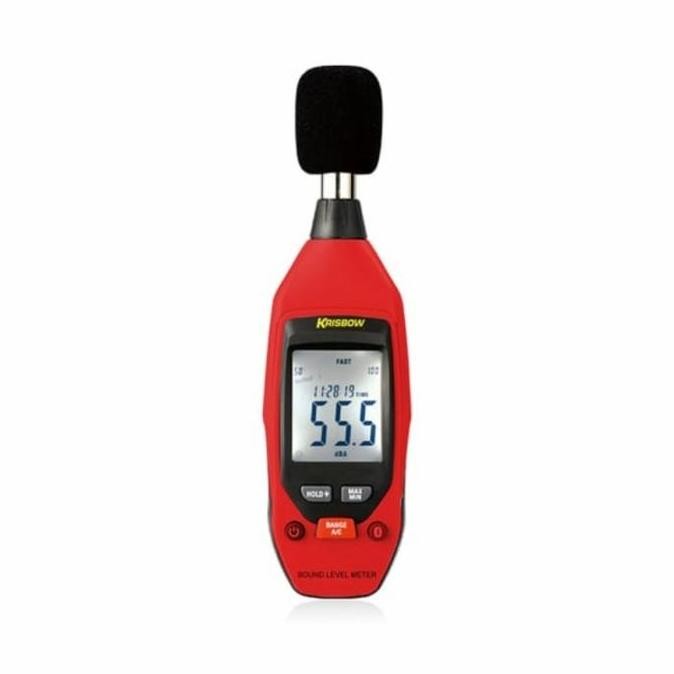Krisbow Sound Meter Digital 35-130 Db / Alat Cek Sound Meter Digital New Stok