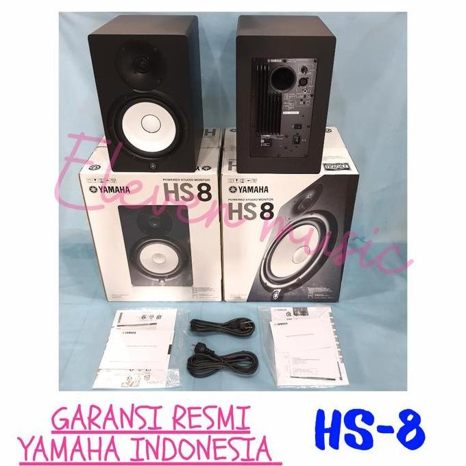 Yamaha Hs8 Hs 8 Hs-8 Speaker Monitor New Stok