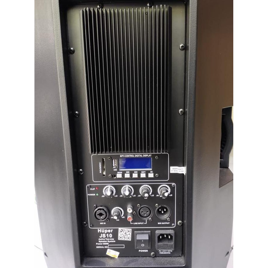 Speaker Aktif Huper Js10 Js-10 Original 15 Inchi 500 Watt Us New Stok