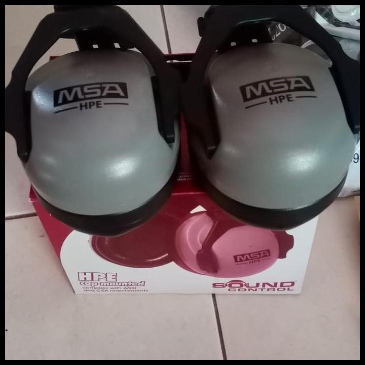 Terlaris earmuff msa cap mounted Best Seller