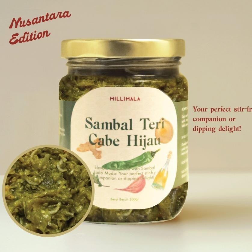 

Sambal Teri Cabe Hijau By Millimala
