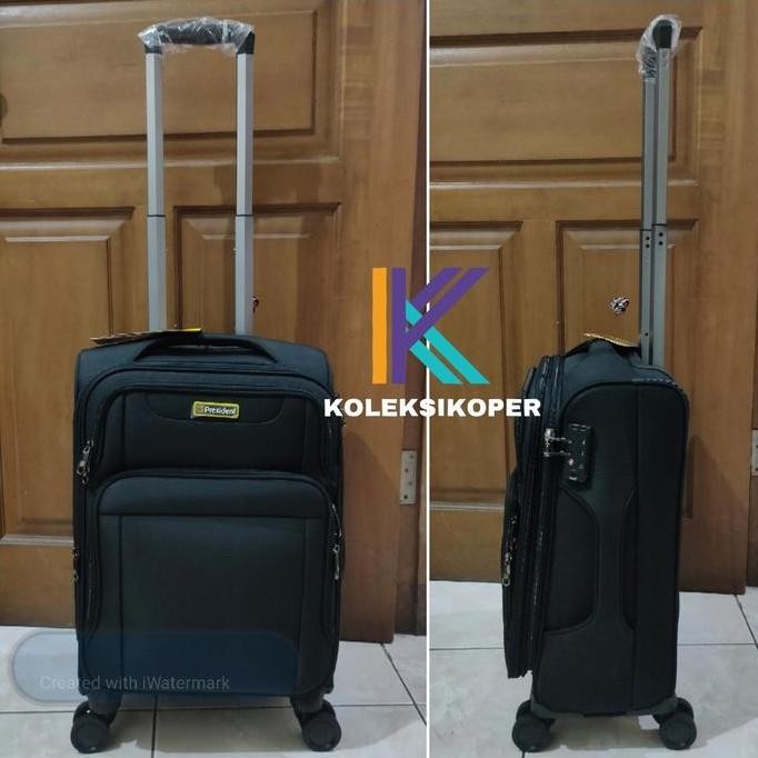 Koper President Original Kanvas Tsa Lock Ukuran Kabin 20 Inch