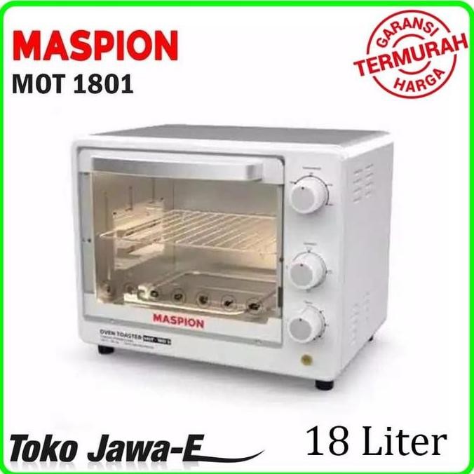 Oven Listrik Maspion Mot-1801 Oven Toaster 18 Liter Mot1801 - Oven Pemanggang