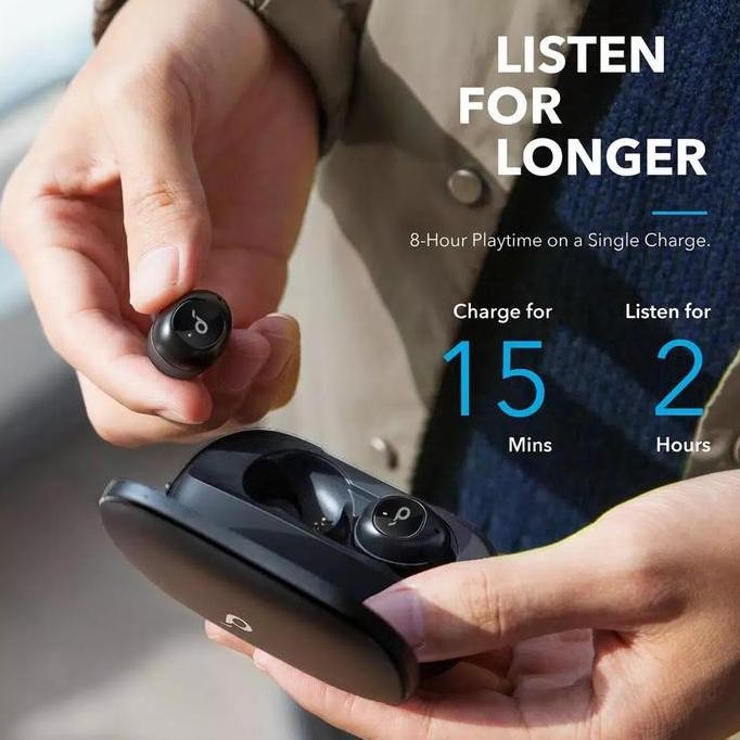 Anker Soundcore Liberty 100 Hour A3912 Tws True Wireless Stereo New Stok