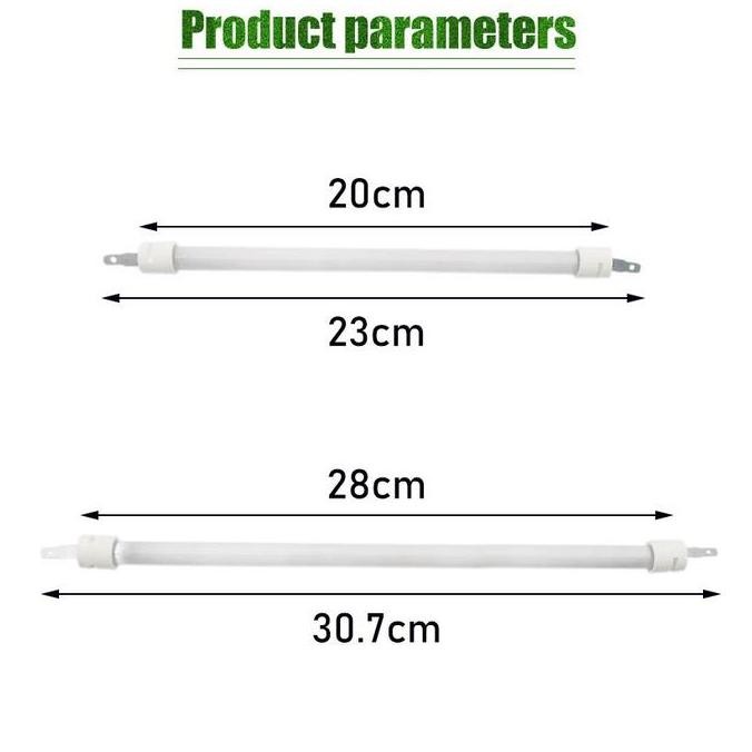Ready Stock Heater Infrared Keramik 220V 400W Lampu Sterilisator Pemanas Ruangan Element Pemanas Spa