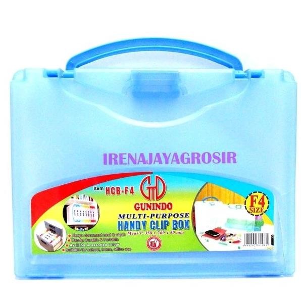 

Gunindo Handy Clip Box / HCB F4 / Tempat Dokumen