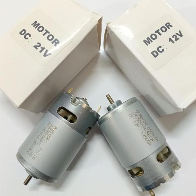 [dnmstore] Dinamo DC RS-550 Motor Pengganti Bor Cordless Rs550  DC 12Volt 21 Volt Dinamo Bor Baterai