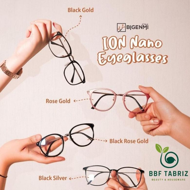 Bigenmi Kacamata Terapi Kesehatan Ion Nano Eyeglasses INE Anti Radiasi AST