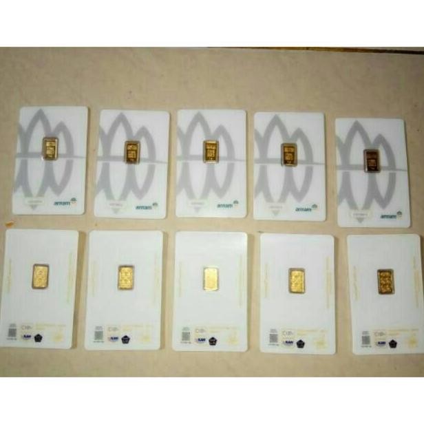 Emas antam 1 gram bersertifikat - logam mulia antam 1 gram AST