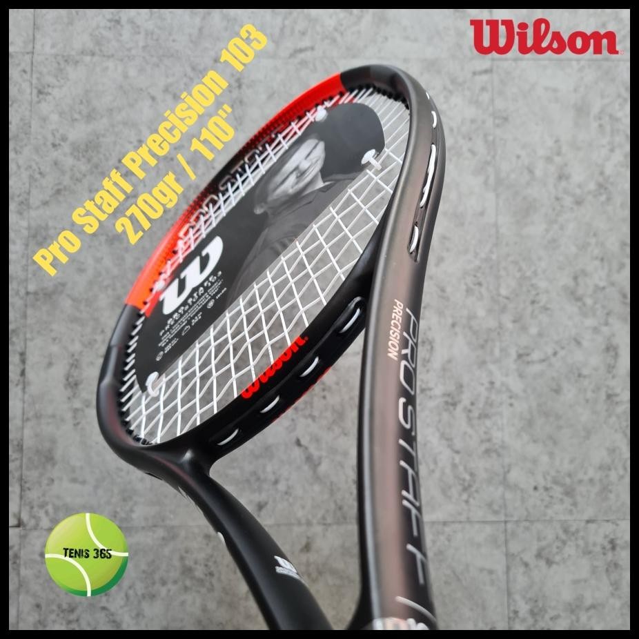 RAKET TENIS WILSON PRO STAFF PRECISION 103 ( 270GR / 103" ) - BLX TECH