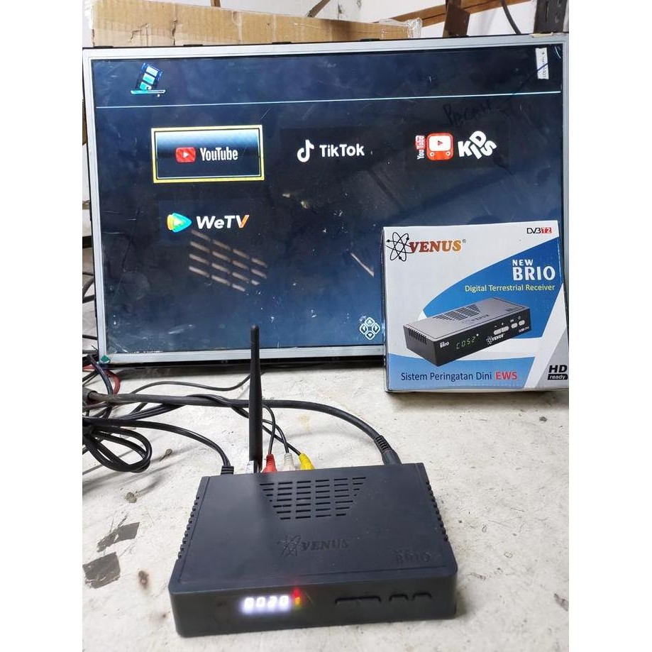 RECEIVER TV DIGITAL DVB-T2 TERRESTRIAL VENUS CABAI RAWIT