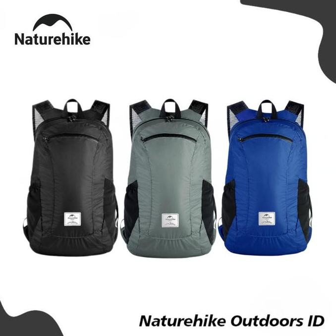 Tas Ransel Lipat Silicone Naturehike Nh17A012-B