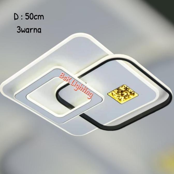 Murah Lampu Hias Plafon Modern Kotak Led/Lampu Plafon Led Minimalis Modern