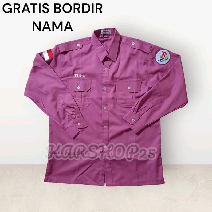 Tersedia KEMEJA POSYANDU LENGAN PANJANG TERBARU SERAGAM PDH POSYANDU ATASAN BAJU POSYANDU KEMEJA POS