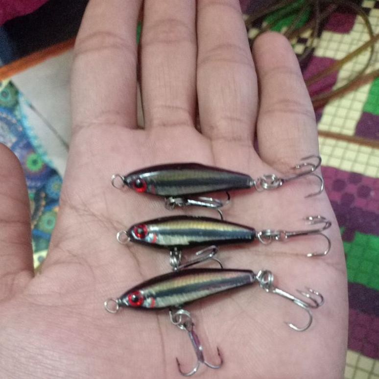 1pcs Lure swimmer hampala umpan pancing minow sinking alat pancing ikan perlengkapan pancing AST nUg