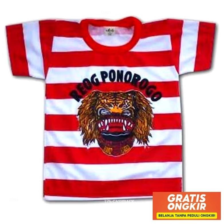 Kaos Reog Ponorogo Anak/Kaos Reog Anak