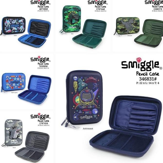 

NEW Smiggle Hardtop Pencil Case for Boys