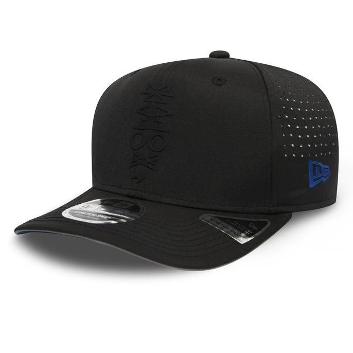 McLaren F1 Shadow Black Stretch Snap 9FIFTY Cap. Topi Unisex