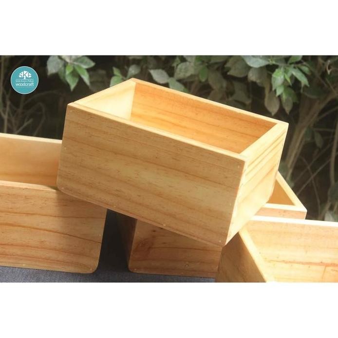 

Terlaris Box Penyimpan Serbaguna Wooden Box Centerpiece 20X15X10 Dekorasi