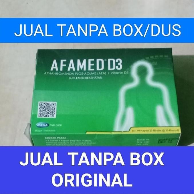 AFAMED D3 BOX ISI 30 KAPSUL