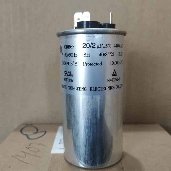 Kapasitor Ac Split Panasonic 20 Uf + 2 Uf