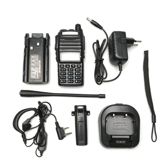 Murah Ht Baofeng Uv-82 Daya Kuat 8 Watt Untuk Koneksi Optimal Jangkauan Luas Dan Sinyal Kuat Untuk K