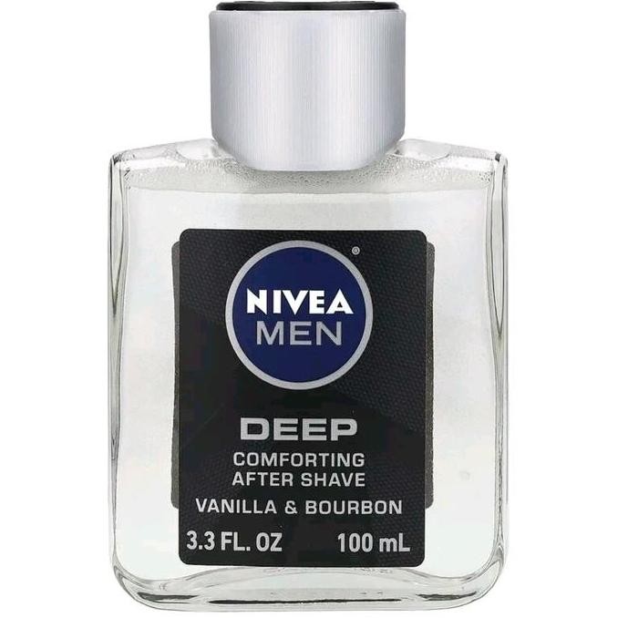 TERMURAH - Nivea men deep comforting after shave vanilla & bourbon 100ml