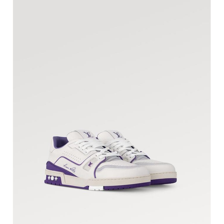 LOUIS VUITTON - LV Trainer Sneaker - Purple Original Product